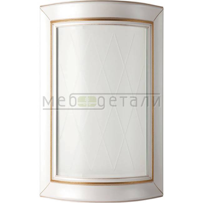 Фасад Массив Италия-Р Инфинити 716хR315мм полукруглый Витрина со стеклом Страдивари