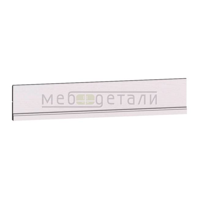 Цоколь прямой Италия-Р Милан Бьянко 3660х120х20мм