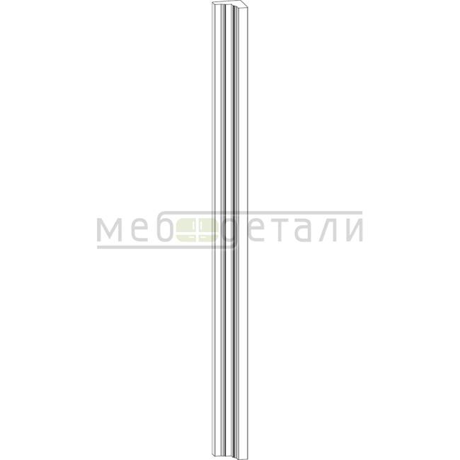 Планка угловая Италия-Р Милан Гриджио 720х45х45мм
