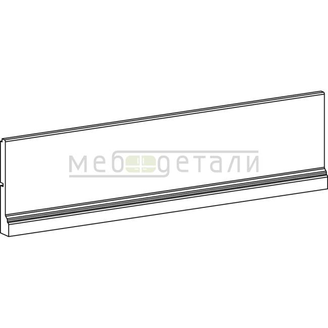 Цоколь прямой Италия-Р Милан Гриджио 3660х120х20мм