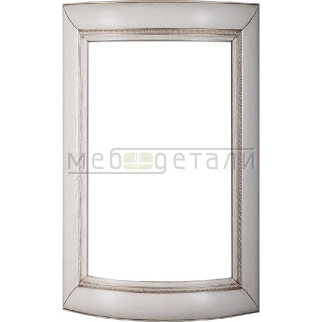 Фасад Массив Италия-С Алиери 956хR315мм полукруглый Витрина без стекла