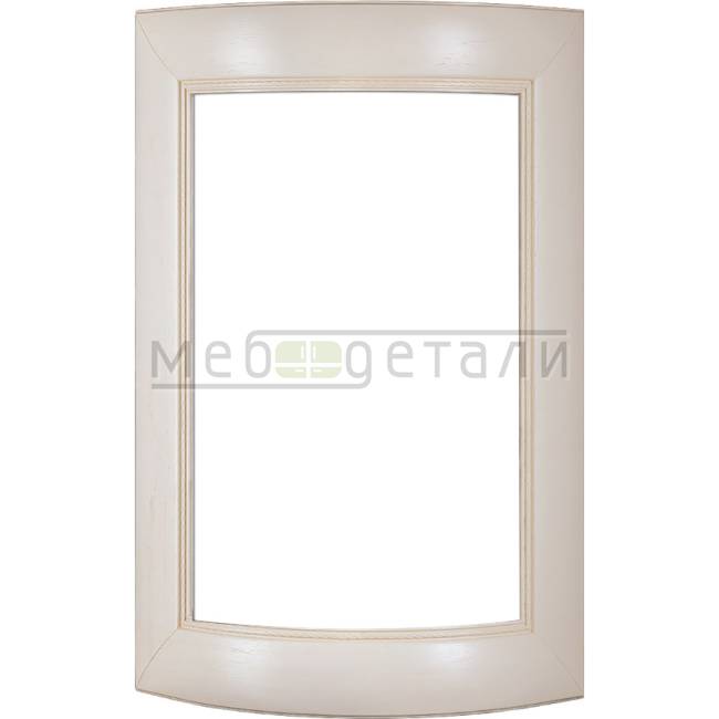 Фасад Массив Италия-С Монца 715хR315мм полукруглый Витрина без стекла