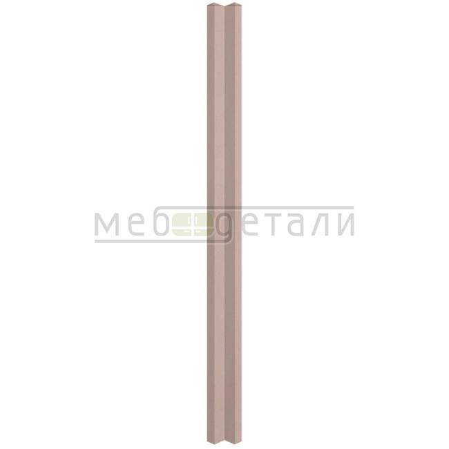 Планка угловая Италия-С Патриция Платино 715х45мм