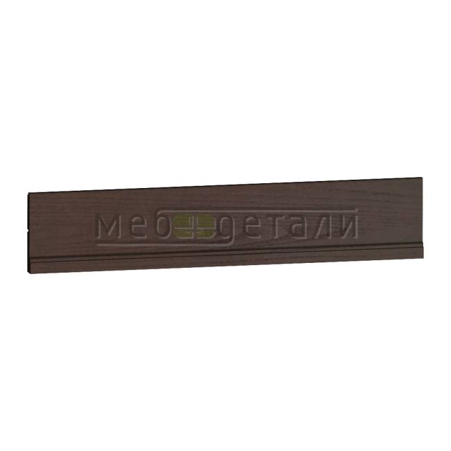 Цоколь прямой Италия-С Скалли Марроне 3660х120мм