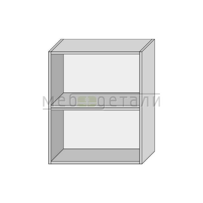 Кухонный шкаф антресольный 2-дверный 720х800х315мм Серый