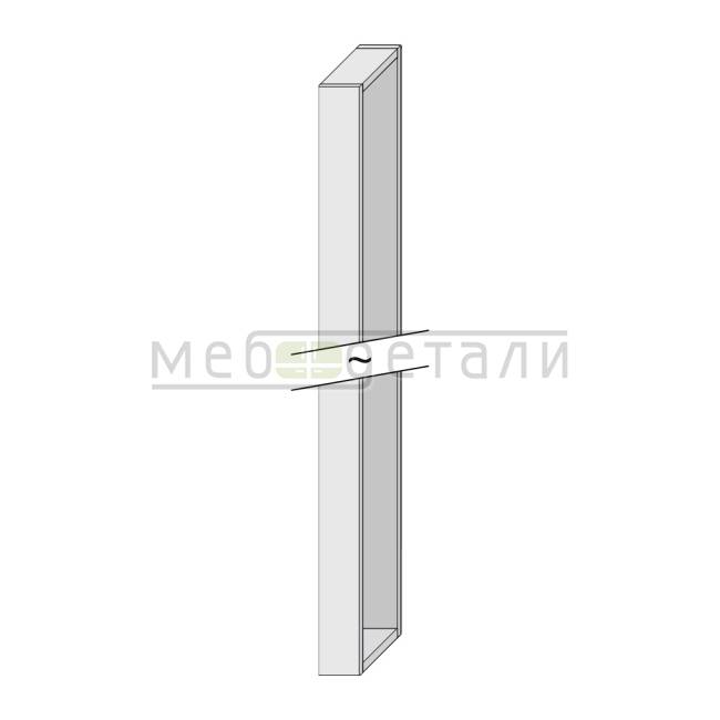 Каркас для колонки декоративной 2280х50х560мм Белый