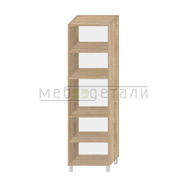 Колонка под духовку 2-двери 2040х600х560мм Дуб