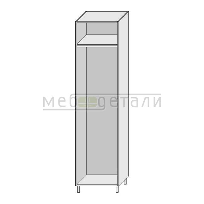 Колонка под холодильник 3-двери 2240х600х560мм Белый