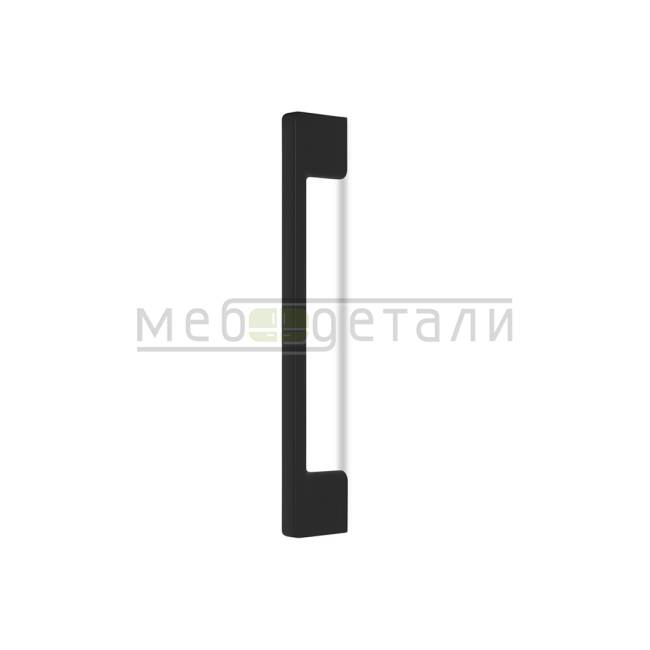 Ручка металлическая UZ 819 128мм, чёрный матовый