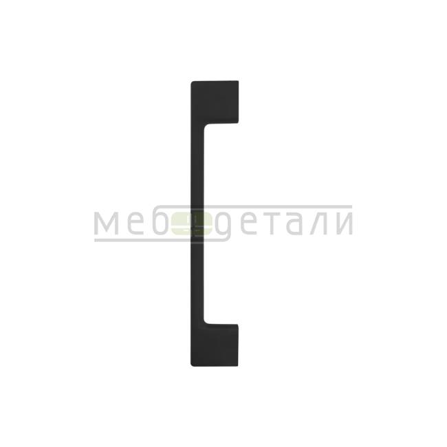 Ручка металлическая UZ 819 128мм, чёрный матовый