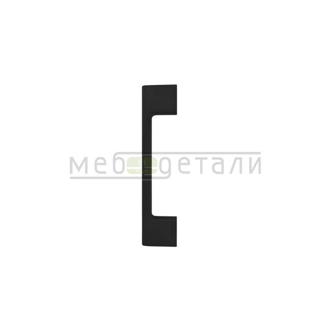 Ручка металлическая UZ 819 96мм, чёрный матовый