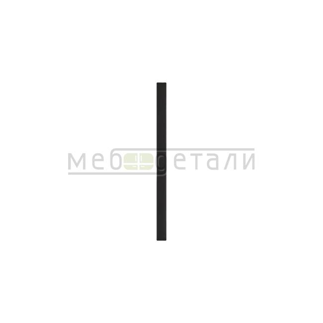 Ручка металлическая UZ 819 96мм, чёрный матовый