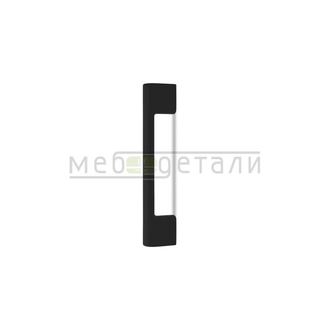 Ручка металлическая UZ 819 96мм, чёрный матовый