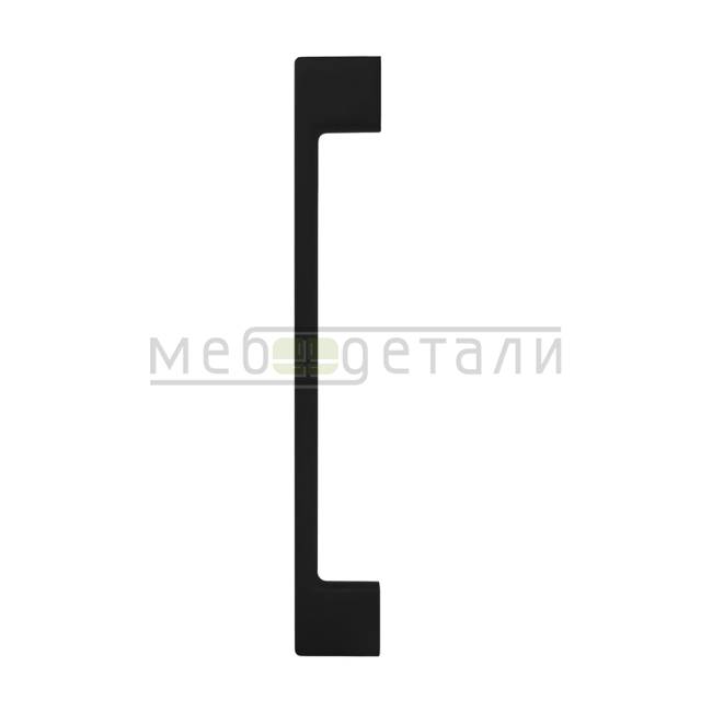 Ручка металлическая UZ 819 160мм, чёрный матовый