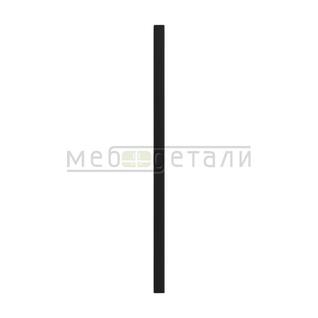 Ручка металлическая UZ 819 160мм, чёрный матовый