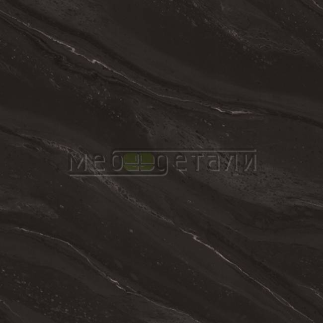 Кромка с клеем 33мм 961М Мрамор палисандро чёрный