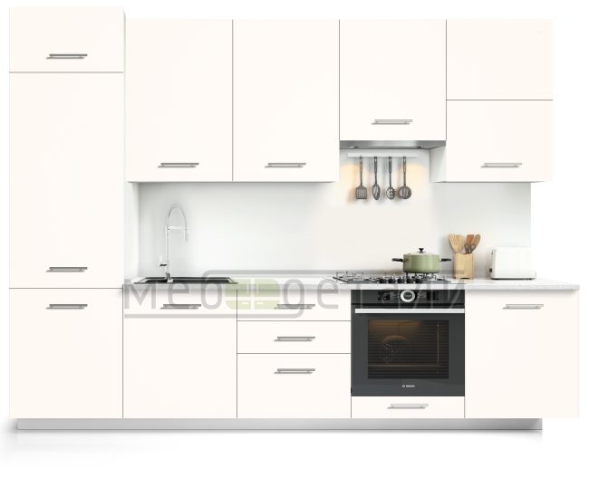 Фасад FENIX 20мм 0029 Bianco Male кромка цвет
