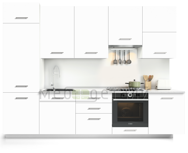 Фасад FENIX 20мм 0032 Bianco Kos кромка цвет