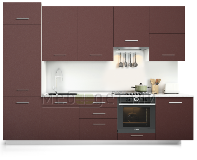 Фасад FENIX 20мм 0751 Rosso Jaipur кромка цвет