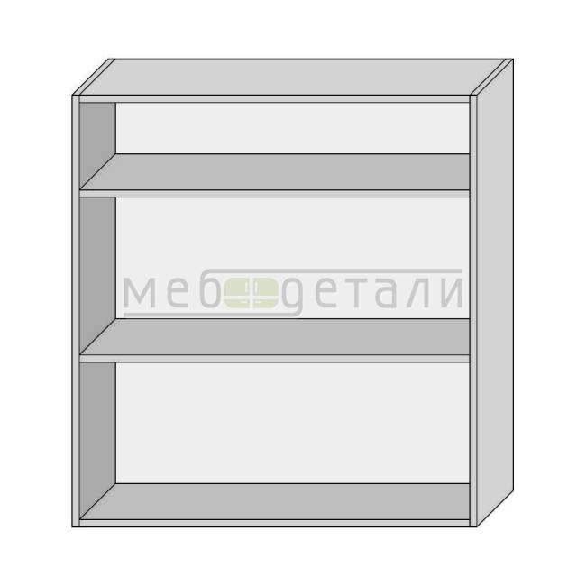 Кухонный шкаф с нишей 2-дверный 920х900х300мм Серый