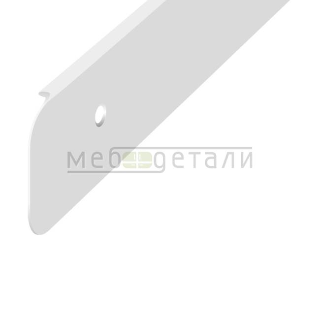 Планка торцевая 600х38мм R9, Белая матовая