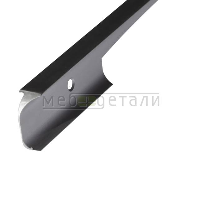 Планка угловая 600х28мм R9, матовая
