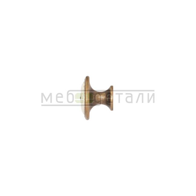 Ручка-кнопка FS-027, бронза