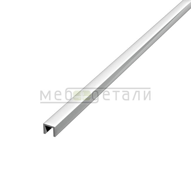 Планка МЩ торцевая 600х4мм, хром