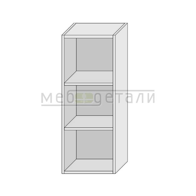 Кухонный шкаф открытый 920х300х300мм Белый