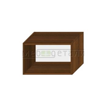 Кухонный шкаф антресольный 360х600х560мм Орех