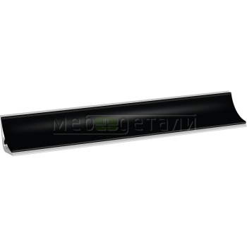 Плинтус для столешниц LB-15 3,0м 6051 чёрный матовый (961м, 1021т/6051)