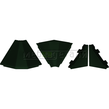 Комплект заглушек, зелёный