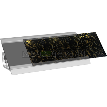 Плинтус для столешниц под вставку прозрачный 3,05м