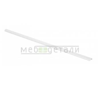 Ручка металлическая алюминиевая HEXA L-1200мм, белый матовый