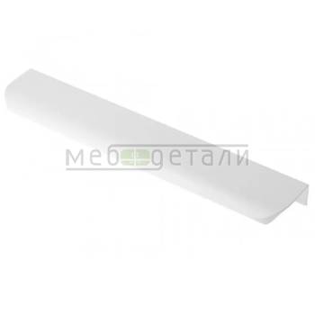 Ручка металлическая алюминиевая HEXA 192мм/225мм, белый матовый