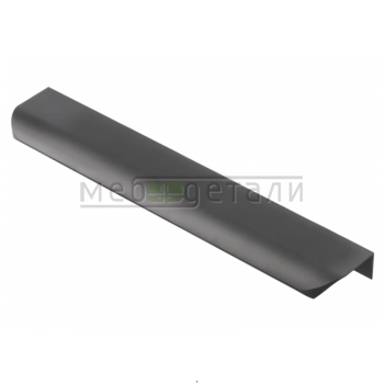 Ручка металлическая алюминиевая HEXA 96мм/150мм, чёрный матовый