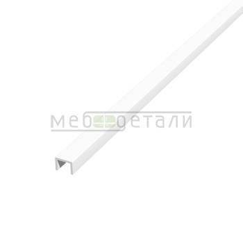 Планка МЩ торцевая 600х6мм, Белая матовая