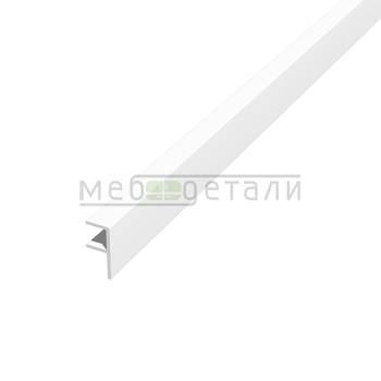 Планка МЩ угловая 600х6мм, Белая матовая