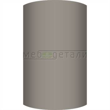 Фасад AcrylicMatt 18мм полукруглый R300мм высота 151-1000мм 006 Серый шторм матовый кромка цвет