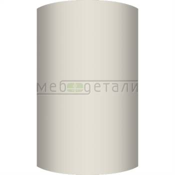 Фасад AcrylicMatt 18мм полукруглый R300мм высота 151-1000мм 003 Ванильный крем матовый кромка цвет