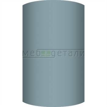 Фасад AcrylicMatt 18мм полукруглый R300мм высота 151-1000мм 008 Зелёная мята матовая кромка цвет