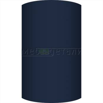 Фасад AcrylicMatt 18мм полукруглый R300мм высота 151-1000мм 010 Ультрамарин матовый кромка цвет