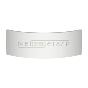 Фасад EvoSoft 18мм полукруглый R300 высота 80-150мм EVS012 Белое олово кромка цвет