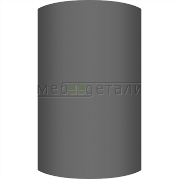Фасад EvoSoft 18мм полукруглый R300 высота 151-1000мм EVS008 Холодный жемчуг кромка цвет