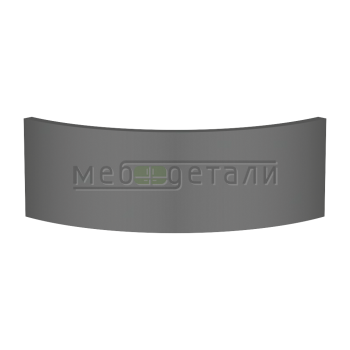 Фасад EvoSoft 18мм полукруглый R300 высота 80-150мм EVS008 Холодный жемчуг кромка цвет