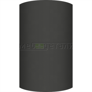 Фасад EvoSoft 18мм полукруглый R300 высота 151-1000мм EVS002 Серый базальт кромка цвет