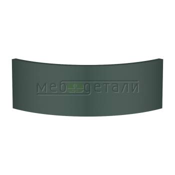 Фасад EvoSoft 18мм полукруглый R300 высота 80-150мм EVS011 Сумрачный нефрит кромка цвет