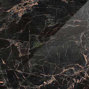 Столешница 3050х900х26мм 2R 906Г Мрамор марквина чёрный