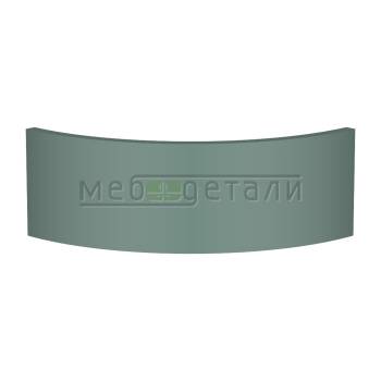 Фасад FENIX 20мм полукруглый R300мм высота 100-356мм 0794 Verde Kitami кромка цвет