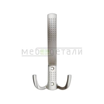 Крючок мебельный 3-х рожковый WP1108/К305, матовый